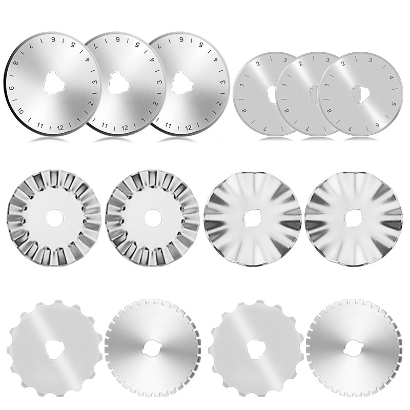 Rotary Cutter Fabric - شفرة قاطعة دوارة 28/45 مم، شفرات
