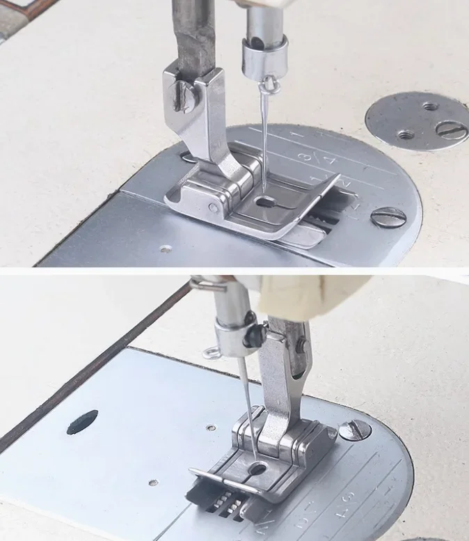 قدم ضاغطة مزدوجة التوقف للدرزة - مراجعة Sewing Tt وسعره