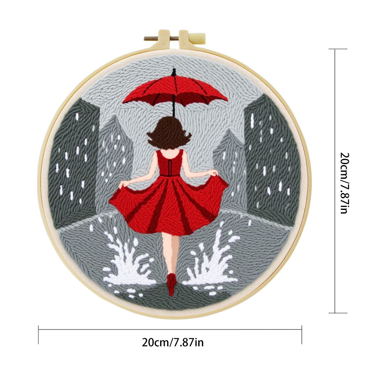 طقم تطريز بالإبرة المثقوبة للن - مراجعة Is Sewing Textile Art وسعره