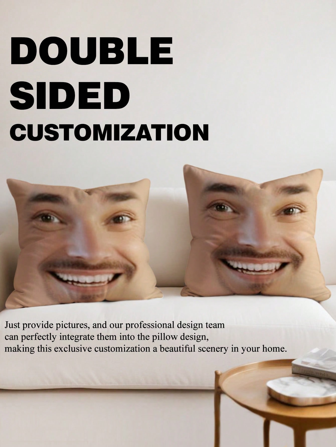 وسادة مربعة مخصصة بصورة شخصية، - مراجعة Sewing Custom وسعره