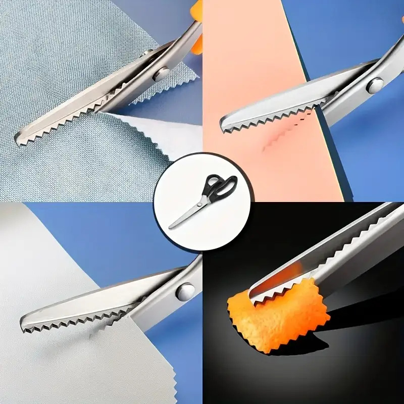 مقصات تقطيع قماش احترافية بشفر - مراجعة Pinking Shear Blade وسعره