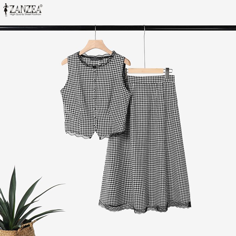 طقم نسائي أنيق من قطعتين من ZA - مراجعة Sewing Vest وسعره