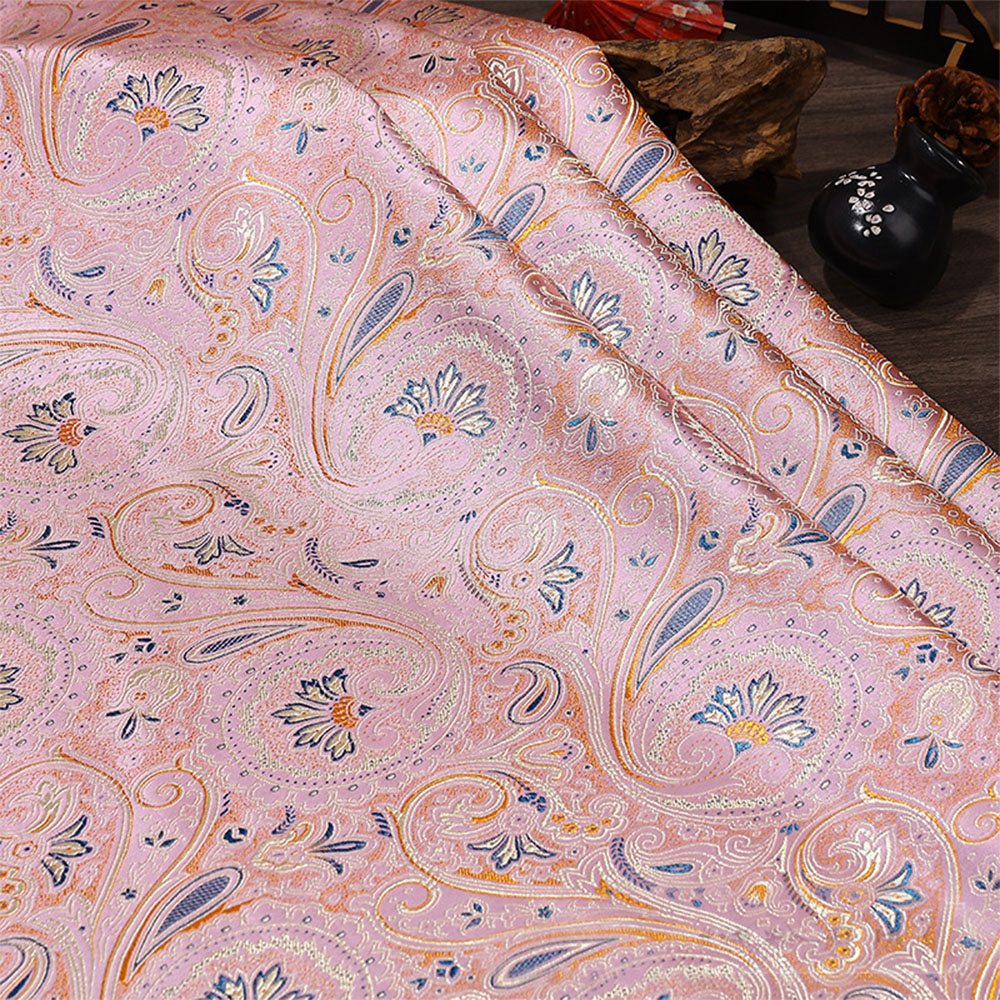 قماش جاكار بنمط زهور حلزوني 50 - مراجعة Sewing Textiles وسعره