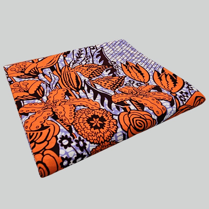6 ياردة طويلة القطن النمط الأف - مراجعة Sewing Batik Fabric وسعره
