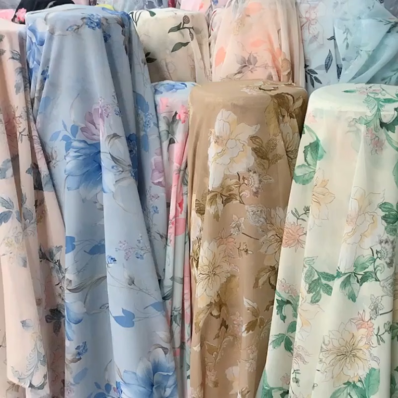 30D فراشة مطبوعة الشيفون النسي - مراجعة Sewing By وسعره