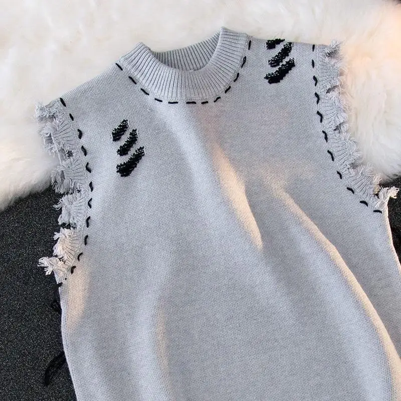 سترات هيبي منسوجة بدون أكمام ل - مراجعة Sewing Vest وسعره