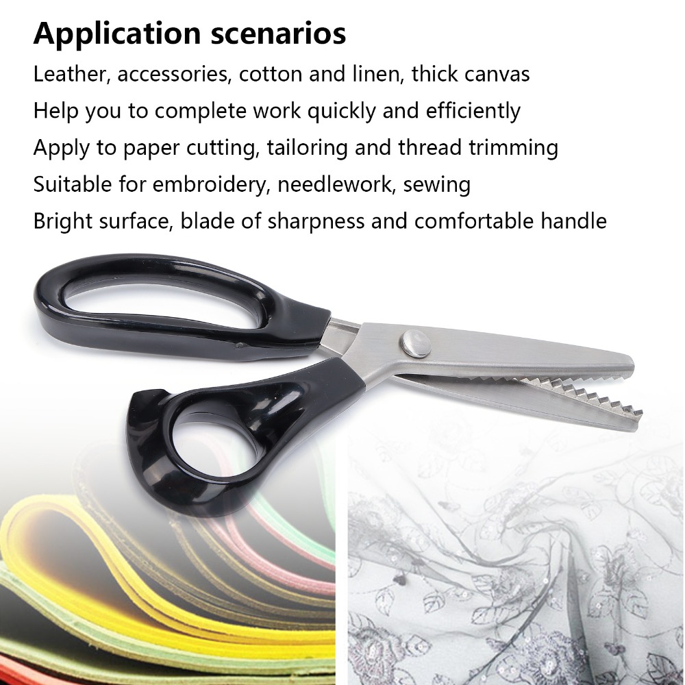 مقصات تزيين حواف متموجة من الف - مراجعة Pinking Shear Blade وسعره