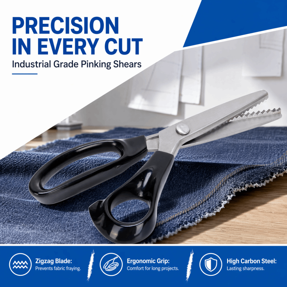 مقصات تزيين حواف متموجة من الف - مراجعة Pinking Shear Blade وسعره