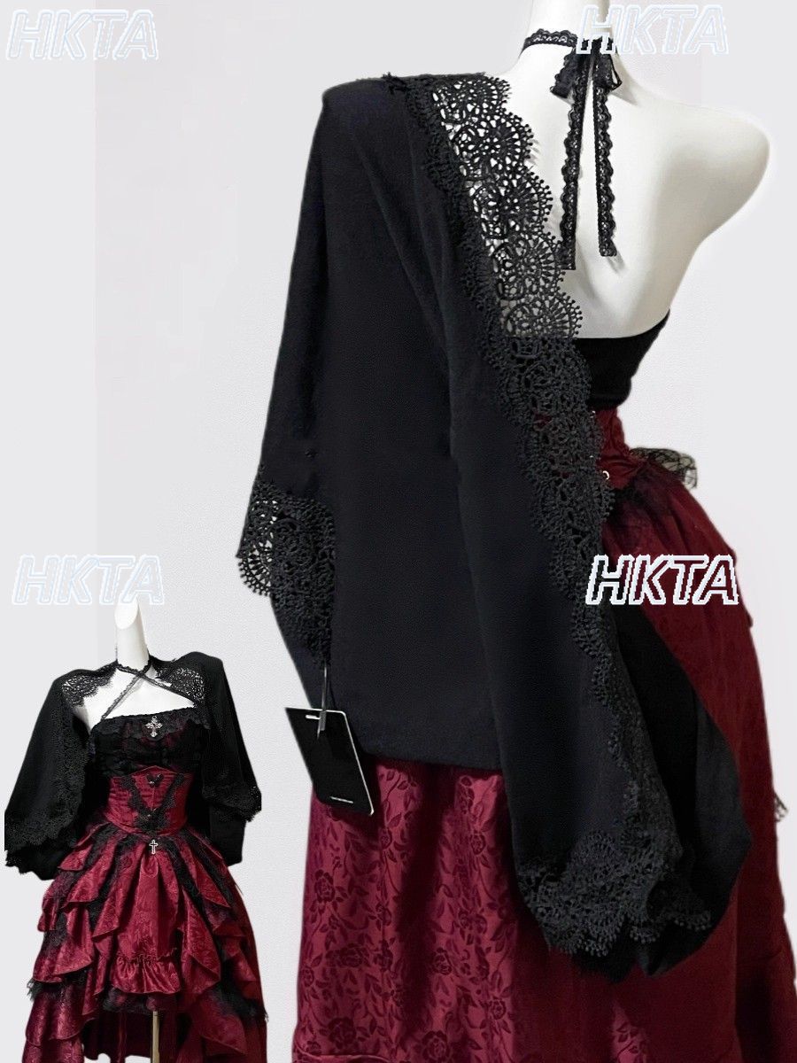 تنورة طويلة بتصميم قوطي داكن ل - مراجعة Sewing Vest وسعره