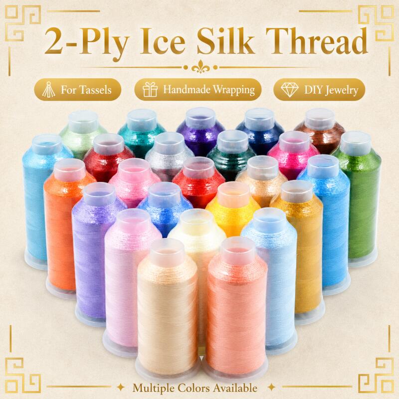 خيط شرابة عمودي 150D/2 خيوط، خ - مراجعة Sewing Thread In Textile وسعره