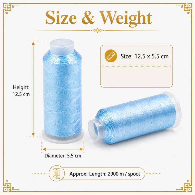 خيط شرابة عمودي 150D/2 خيوط، خ - مراجعة Sewing Thread In Textile وسعره