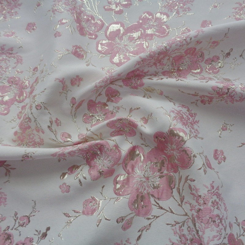 قماش جاكار منقوش بالزهور مقاس  - مراجعة Sewing Thread In Textile وسعره