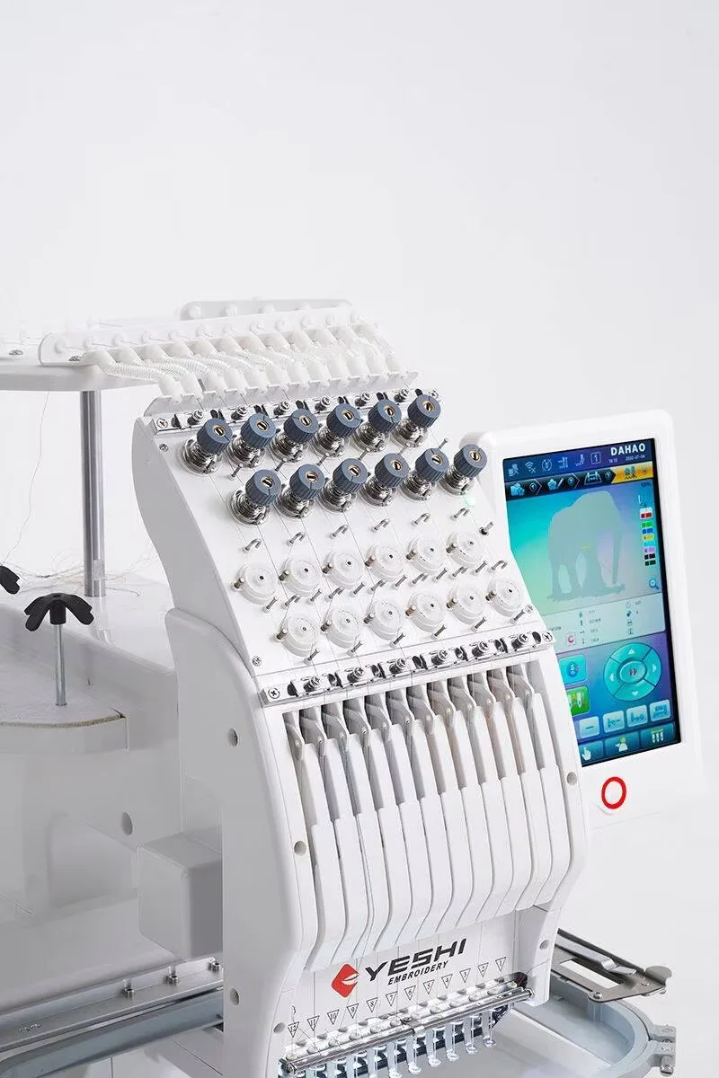 ماكينة تطريز آلية MINI-1201 مت - مراجعة Sewing Thread In Textile وسعره