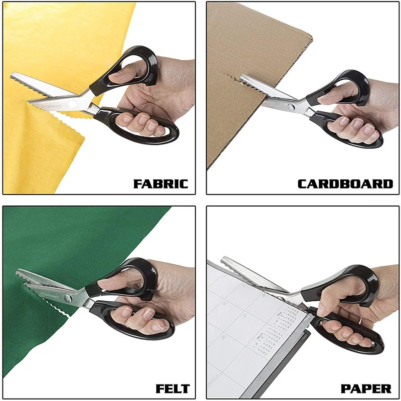 1 قطعة المقصات الوردي الفولاذ  - مراجعة Pinking Shear Blade وسعره