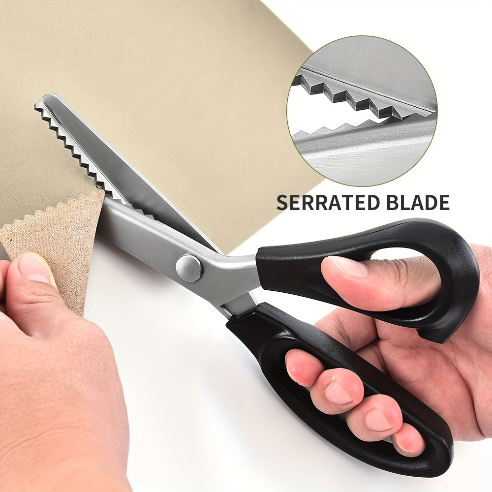 مقصات تقطيع قماش احترافية بشفر - مراجعة Pinking Shear Blade وسعره