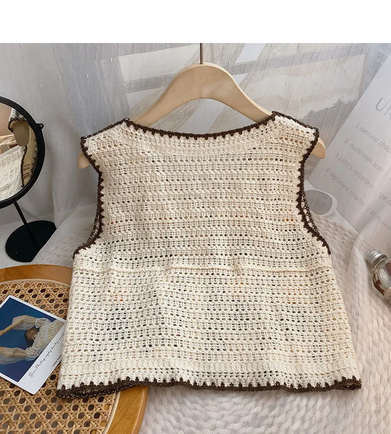 سترة نسائية مطرزة بالزهور من ا - مراجعة Sewing Vest وسعره